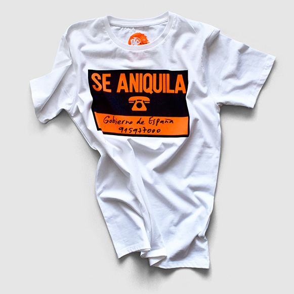 SE ANIQUILA - Camiseta - Sistema de Monos